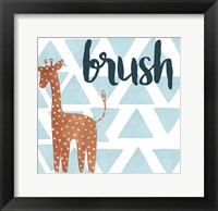 Jungle Bath I Framed Print