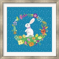 Framed Bunny Wreath II