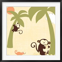 Framed Baby Jungle II