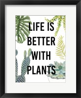 Plant Love III Framed Print