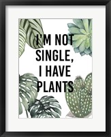 Framed Plant Love V