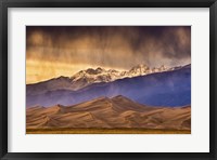 Framed Desert and Mountains