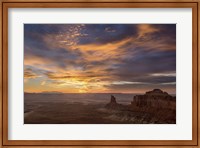 Framed Arizona Sunset