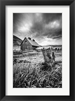 Framed Stormy Barn