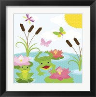 Framed Frog Pond II