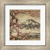 Framed 1 Corinthians 13:13 Faith, Hope and Love (Japanese)