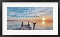 Framed John 6:35 I am the Bread of Life (Pier)