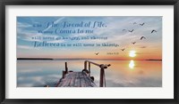 Framed John 6:35 I am the Bread of Life (Pier)