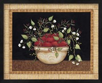 Framed 'Apples' border=