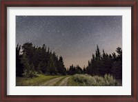 Framed Meteor and Big Dipper, Mount Kobau, Canada