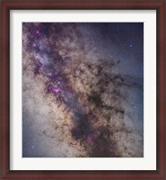 Framed Center of the Milky Way in Sagittarius and Scorpius