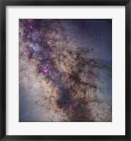 Framed Center of the Milky Way in Sagittarius and Scorpius