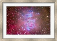 Framed Orion Nebula Region