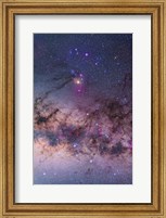 Framed Scorpius with parts of Lupus and Ara regions of the southern Milky Way
