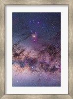 Framed Scorpius with parts of Lupus and Ara regions of the southern Milky Way