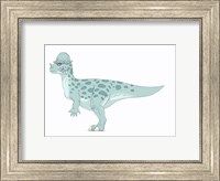 Framed Pachycephalosaurus