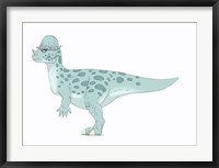 Framed Pachycephalosaurus