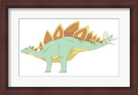 Framed Stegosaurus