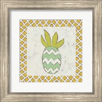 Framed Pineapple Vacation III