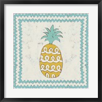 Framed Pineapple Vacation IV