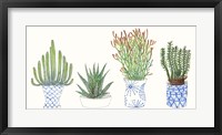 Four Succulents I Framed Print