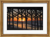 Framed Under the Boardwalk