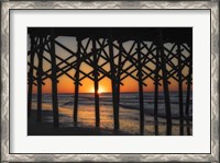 Framed Under the Boardwalk