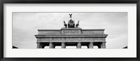 Framed Low angle view of Brandenburg Gate, Pariser Platz, Berlin, Germany