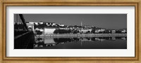 Framed Chain Bridge, Budapest, Hungary