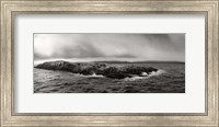 Framed Island of arctic birds and sea lions, Beagle Channel, Patagonia, Argentina