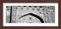Framed Details of a gate, ChandPole Gate, Jaipur, Rajasthan, India