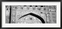 Framed Details of a gate, ChandPole Gate, Jaipur, Rajasthan, India