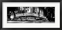 Framed Manhattan, Radio City Music Hall, NYC, NY