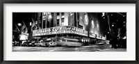 Framed Manhattan, Radio City Music Hall, NYC, NY