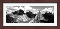 Framed Ruins Of An Old Temple, Guatemala