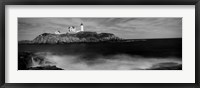 Framed Nubble Lighthouse, York, York County, Maine