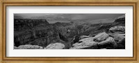 Framed Toroweap Overlook, North Rim, Grand Canyon National Park, Arizona