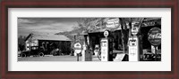 Framed Store with a gas station on the roadside, Route 66, Hackenberry, Arizona