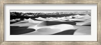 Framed Sand dunes in a desert, Death Valley National Park, California