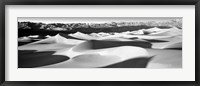 Framed Sand dunes in a desert, Death Valley National Park, California