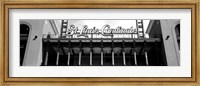 Framed Low angle view of the Busch Stadium in St. Louis, Missouri