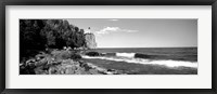 Framed Lighthouse on a cliff, Split Rock Lighthouse, Lake Superior, Minnesota