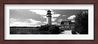 Framed Highland Light, Cape Cod National Seashore, North Truro, Cape Cod, Massachusetts