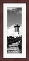 Framed Nauset Lighthouse, Nauset Beach, Eastham, Cape Cod, Massachusetts