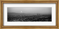Framed Buildings in a city, Hollywood, San Gabriel Mountains, City Of Los Angeles, California