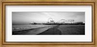Framed Santa Monica Pier, California