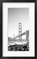 Framed California, San Francisco, Golden Gate Bridge