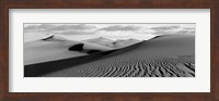 Framed Sand dunes in a desert, Great Sand Dunes National Park, Colorado
