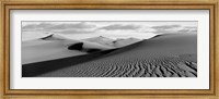 Framed Sand dunes in a desert, Great Sand Dunes National Park, Colorado