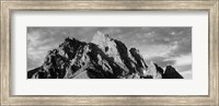Framed Grand Teton Park, Wyoming (black & white)